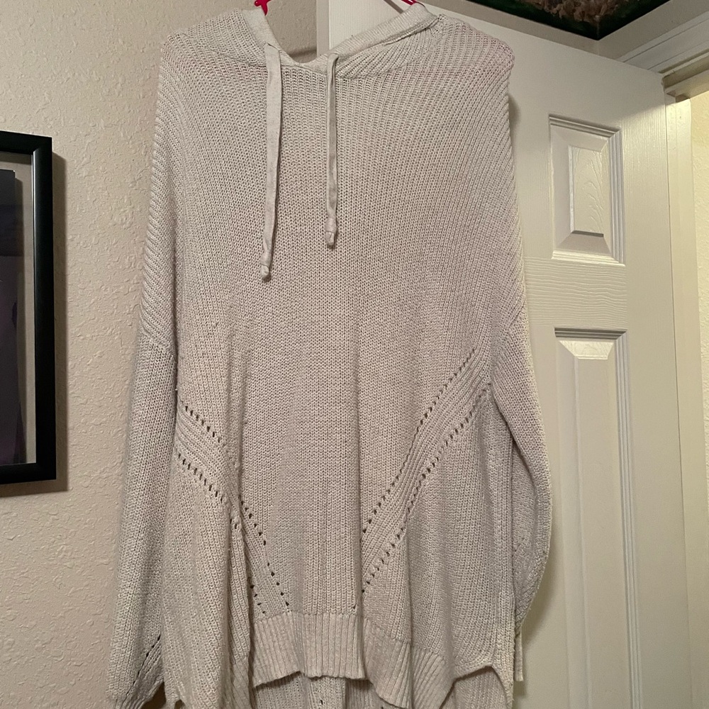 Cozy American Eagle Hooded Sweater